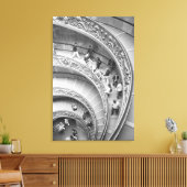 Rome Italië, Vaticaan Trap 3 Canvas Afdruk (Insitu (Woonkamer))