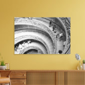 Rome Italië, Vaticaantrap Canvas Afdruk (Insitu (Woonkamer))
