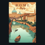 Rome Italië Vintage Beroemde Reisplaats Poster<br><div class="desc">Rome Italië Vintage Beroemde Reisplaats</div>