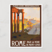 Rome Italië vintage Briefkaart (Voorkant)
