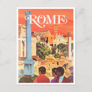 Rome Italië vintage Briefkaart