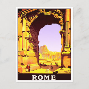 Rome Italië vintage Briefkaart