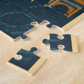 Rome Italië Vintage Colosseum Legpuzzel (Zijkant)