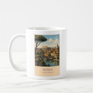 Rome, Italië – Vintage Reisemok Koffiemok