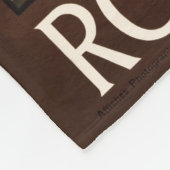 Rome Italië vintage reizen fleece deken (Hoek)