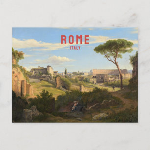 Rome Italië Vintage Travel Colosseum Renaissance Briefkaart