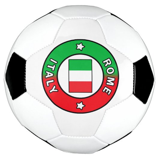 Rome Italië Voetbal (Gedraaid)