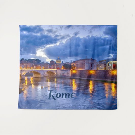 Rome Italië Wandkleed (Voorkant (horizontaal))