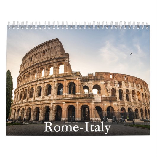 Rome-Italy Calendar Kalender (Hoes)