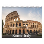 Rome-Italy Calendar Kalender (Hoes)