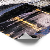 Rome Italy Castel Sant'Angelo Bridge Sunset Poster (Hoek)