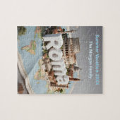 Rome Italy Family Vacation Trip Travel Souvenir Legpuzzel (Horizontaal)