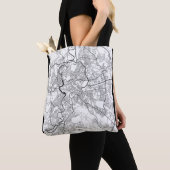 Rome Italy Map Tote Bag (Dichtbij)