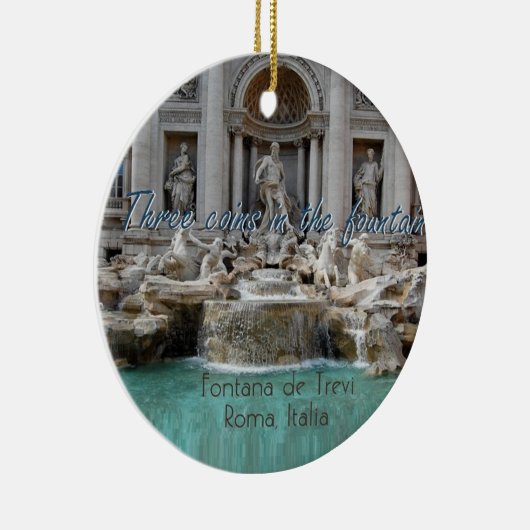 ROME Italy Ornament (Rechts)