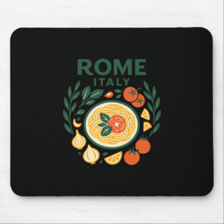 Rome Italy Souvenir Italian Pasta And Travel Desig Muismat