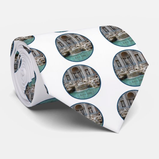 ROME Italy Stropdas (Opgerold)