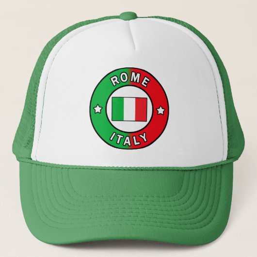 Rome Italy Trucker Pet (Voorkant)