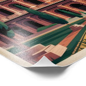 Rome Italy vintage Foto Afdruk (Hoek)