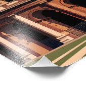 Rome Italy vintage Foto Afdruk (Hoek)