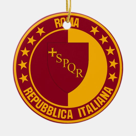 Rome Keramisch Ornament (Voorkant)
