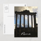 rome kolommen briefkaart (Voorkant / Achterkant)