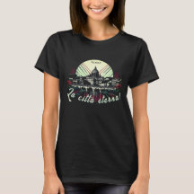 Rome La città eterna! Italië Europa T-shirt