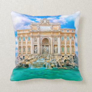 Rome - La Dolce Vita - Trevi-fontein Kussen