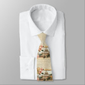  Rome Letters Floral Art Stropdas (Gebonden)