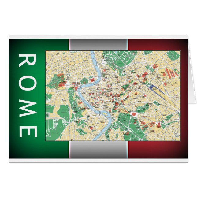 Rome Map (Voorkant Horizontaal)