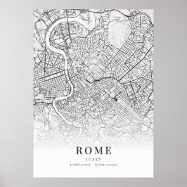 Rome Map Poster
