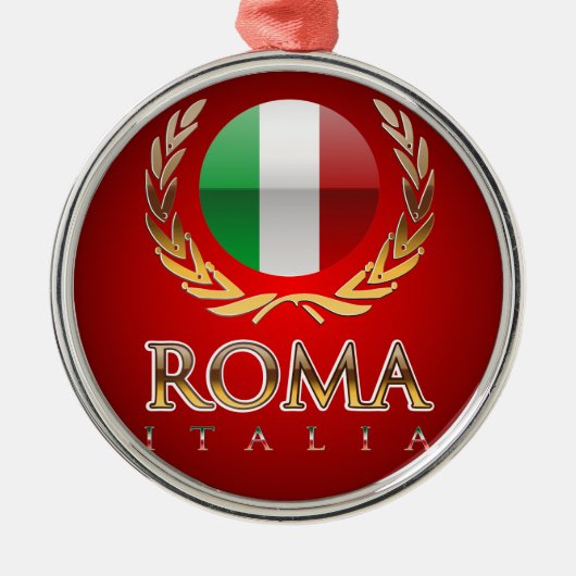 Rome Metalen Ornament (Voorkant)