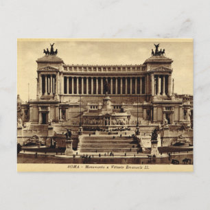 Rome, monument van Vittorio Emanuelle II Briefkaart