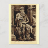 Rome, Mozes, door Michelangelo Briefkaart (Voorkant)
