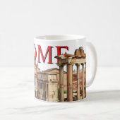 Rome Mug – Roman Forum | Souvenir coffee cup Koffiemok (Voorkant rechts)