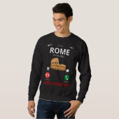 Rome noemt Italië Souvenir Trui (Voorkant volledig)
