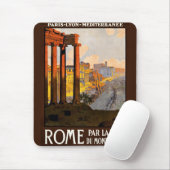 Rome op Dawn Par La Voie Travel Poster 1920 Muismat (Met muis)
