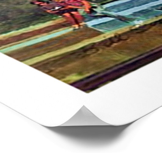 Rome, oud poster (Hoek)