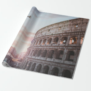 Rome Oude Architectuur zonsondergang stadsbeeld Cadeaupapier