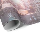 Rome Oude Architectuur zonsondergang stadsbeeld Cadeaupapier (Rol Hoek)