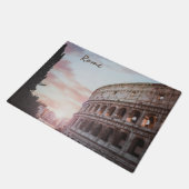 Rome Oude Architectuur zonsondergang stadsbeeld Deurmat (Schuin)