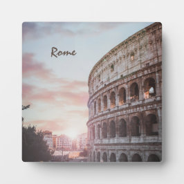 Rome Oude Architectuur zonsondergang stadsbeeld Fotoplaat