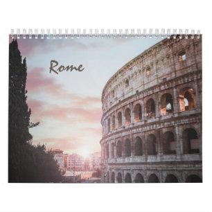 Rome Oude Architectuur zonsondergang stadsbeeld Kalender