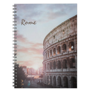 Rome Oude Architectuur zonsondergang stadsbeeld Notitieboek
