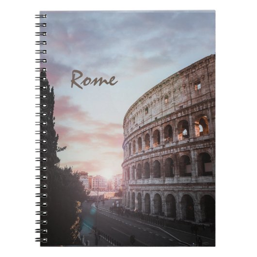 Rome Oude Architectuur zonsondergang stadsbeeld Notitieboek (Voorkant)