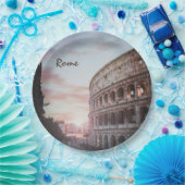 Rome Oude Architectuur zonsondergang stadsbeeld Papieren Bordje (Feest)