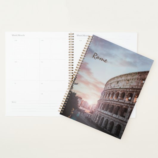 Rome Oude Architectuur zonsondergang stadsbeeld Planner (Display)