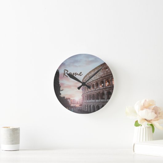 Rome Oude Architectuur zonsondergang stadsbeeld Ronde Klok (Huis)