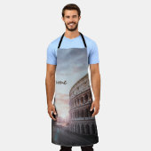 Rome Oude Architectuur zonsondergang stadsbeeld Schort (Gedragen)