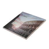 Rome Oude Architectuur zonsondergang stadsbeeld Tegeltje (Zijkant)