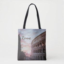 Rome Oude Architectuur zonsondergang stadsbeeld Tote Bag